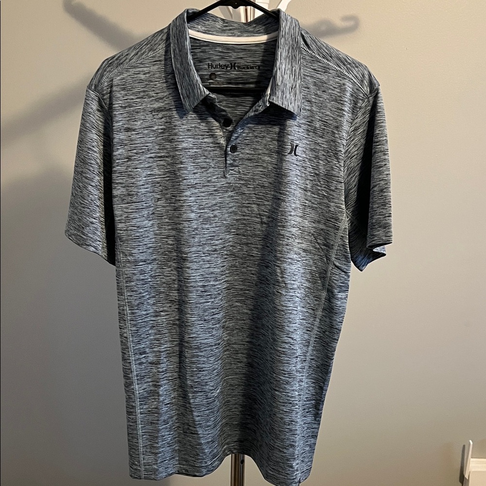 Hurley Men's Charcoal Polo Shirt